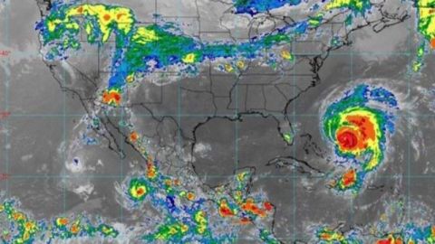 Se forma la tormenta tropical 'Newton' frente a costas de Colima y Jalisco