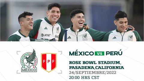 México vs Perú ¿A qué hora y dónde ver el partido en vivo?