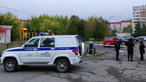 VIDEO: Tiroteo en escuela de Rusia deja al menos 13 muertos, entre ellos 7 niños