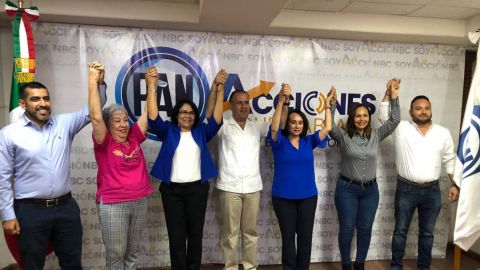 Presentan a nuevos dirigentes municipales del PAN en Baja California