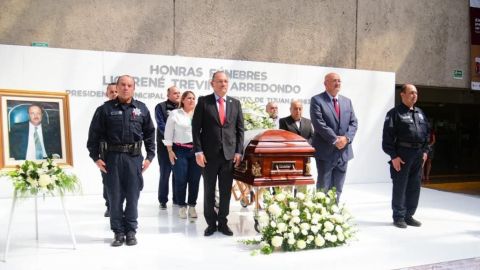 Rinden homenaje a René Treviño, ex alcalde de Tijuana