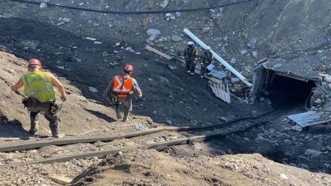 Otro derrumbe en mina, ahora en Indé, Durango; hay un muerto