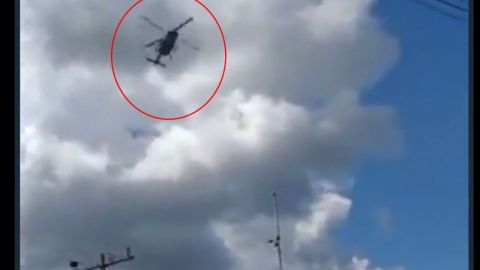 Se desploma helicóptero de Semar en Tabasco; reportan heridos
