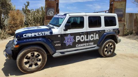 Brinda Policía Campestre atención a turistas y residentes del Valle de Guadalupe
