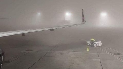 Por neblina se retrasan vuelos en Tijuana