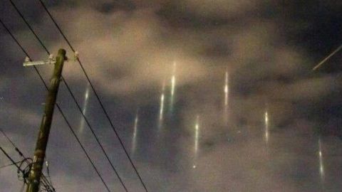 Aparecen extrañas luces en el cielo de Japón; causan temor en redes