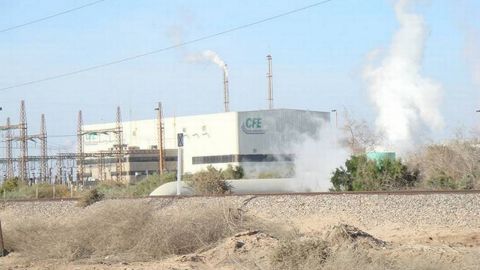 Planta de CFE en Mexicali será una nueva fuente de contaminación en la ciudad