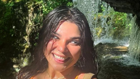 De espaldas, la nieta de José Luis “El Puma” Rodríguez sube la temperatura-