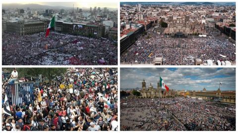 Las Marchas de hoy jueves en CDMX