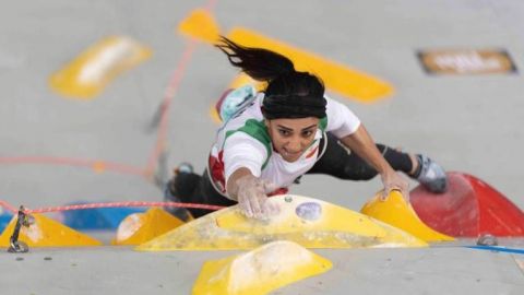 Elnaz Rekabi: La escaladora iraní que compitió sin velo y podría ir a la cárcel