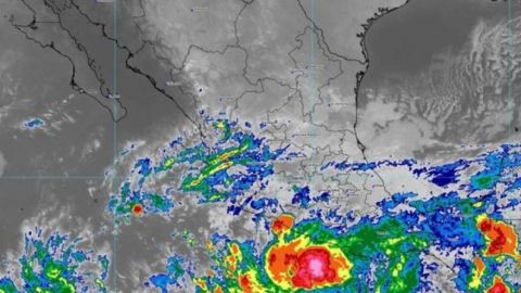 Depresión tropical Diecinueve-E se forma frente a costa de Guerrero