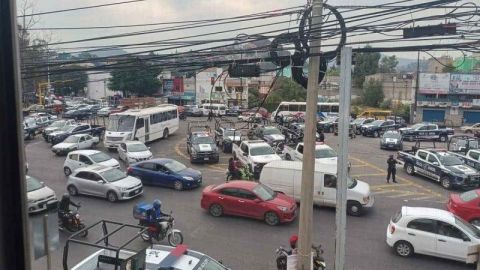 Balacera entre taxistas de Ecatepec deja al menos dos lesionados