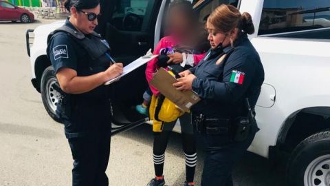 Escuadrón Violeta apoya apoya a familias ensenadenses