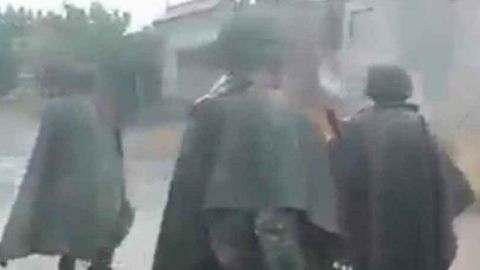Así salvaron soldados del Ejército a un menor que se electrocutó en Sinaloa