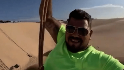 Turista graba su propia muerte por un accidente en Brasil