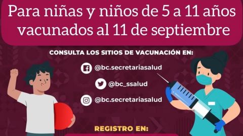 Vacunación contra COVID-19 este lunes 31 en BC