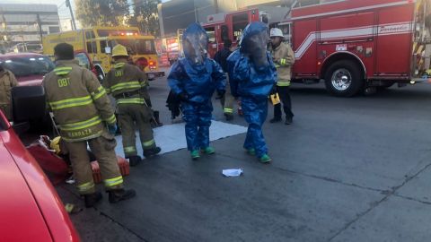 Fuga de amoniaco obligó el cierre de vialidad