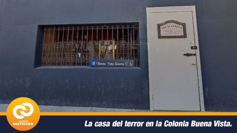 Transforman vivienda en la casa del terror en Tijuana