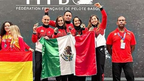 México con gran actuación en el Mundial de Pelota Vasca en Francia