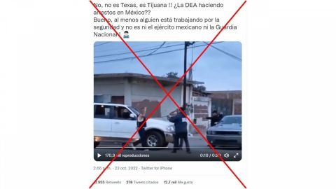 Circula video de falso arresto por parte de la DEA en Tijuana