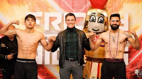 ´Gallo Negro´ cumple con la báscula para Bx Rumble