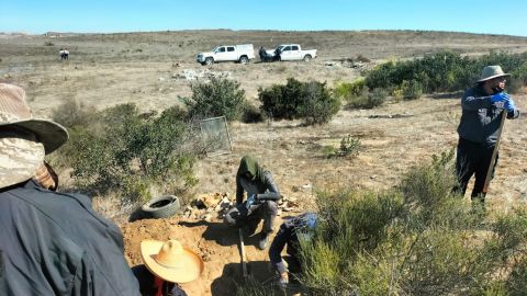 Colectivos de búsqueda localizan más de 10 cuerpos en Baja California