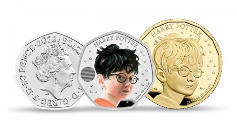Reino Unido celebra a Harry Potter con 4 monedas de curso legal