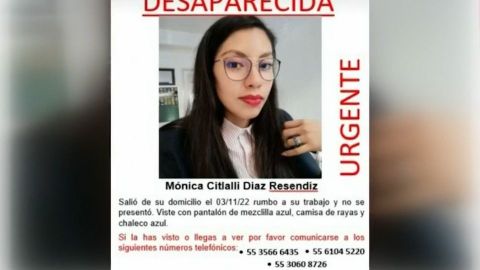 Desaparece maestra en Ecatepec: Mónica Citlalli salió a trabajar y nunca volvió
