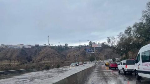 Tras lluvias en Tijuana reportan encharcamientos
