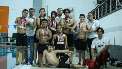 Baja California con medallas en Para-natación