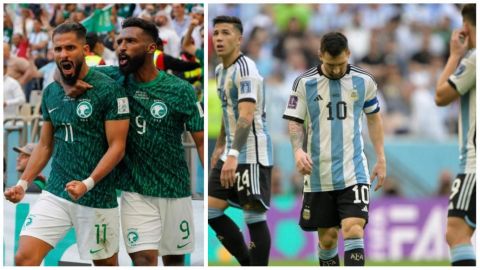 Arabia Saudita vence a Argentina en Qatar 2022
