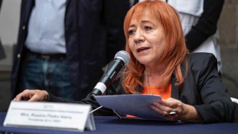 Rosario Piedra acusa a oposición de convertir en rehén de intereses a CNDH