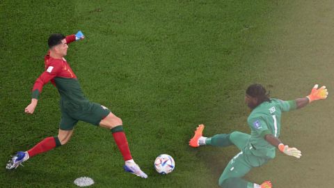 Cristiano Ronaldo es el primer futbolista que anota gol en 5 mundiales distintos