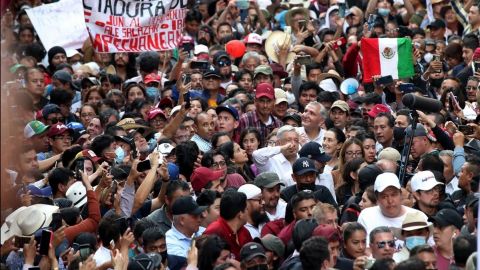 ''No me preocupa'': AMLO por denuncia sobre uso de recursos públicos en marcha