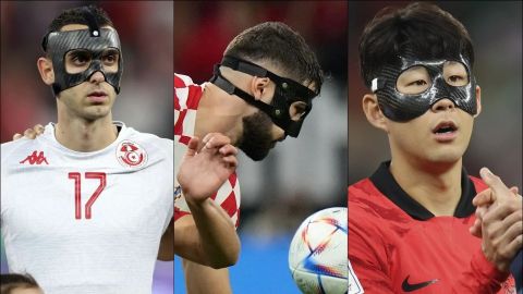 Qatar 2022: ¿Por qué algunos jugadores han aparecido en partidos con máscara?
