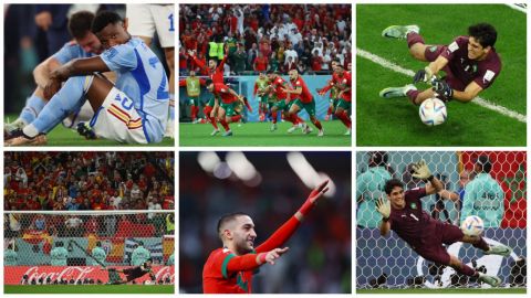 España eliminado del Mundial por Marruecos