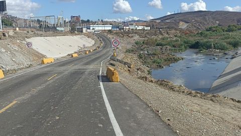 Por lluvias cerrarán temporalmente terraplén de puente Los Olivos