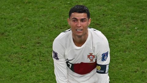 ¡Cristiano Ronaldo inconsolable! Salió entre lágrimas; igualó récord