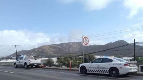 Reportan encobijado sobre la carretera libre a Tijuana