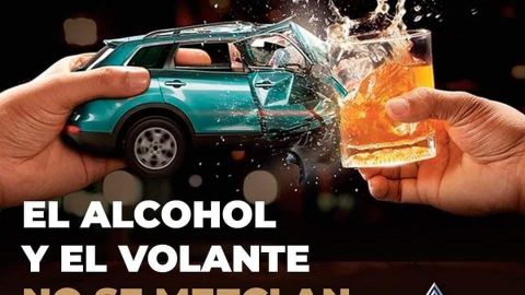 Alcohol y volante, mezcla mortal; campaña de prevención en Ensenada