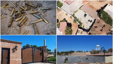 VIDEOS: Así quedó la fortaleza donde fue detenido Ovidio Guzmán en Jesús María