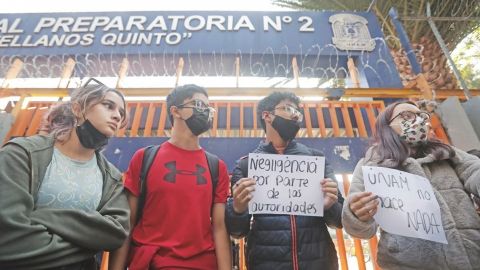 Tras muerte de Alexandra, alumnos de la Prepa 2 denuncian negligencia