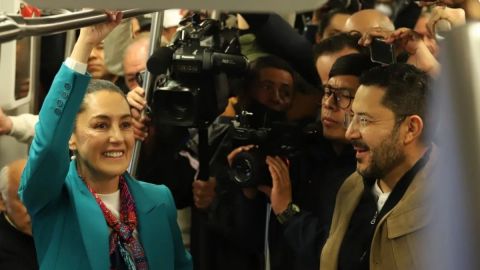 Sheinbaum encabeza reapertura del tramo subterráneo de la Línea 12