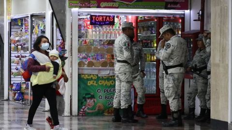 Falso que se esté militarizando el Metro con presencia de la GN: Sheinbaum