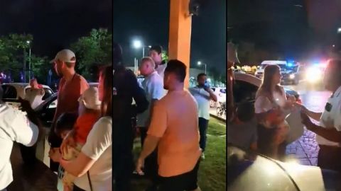 Taxistas obligan a turistas a bajar de Uber en Cancún; familia entra en pánico