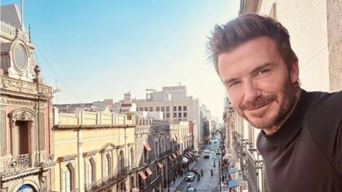 David Beckham presume su visita a México y la redes explotan