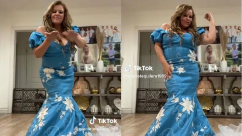 Mujer idéntica a Jenni Rivera hace ‘trend’ de Shakira y sorprende a internautas