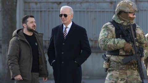 Joe Biden anuncia nuevas entregas de armas a Ucrania en visita sorpresa a Kiev