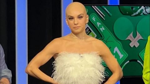 Tania Rincón recibe críticas de personas con cáncer por aparecer 'pelona' en TV