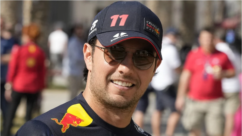 Checo Pérez es el más rápido en la primera práctica libre del GP de Bahrein